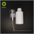 30 ml 50 ml 120 ml Vente chaude composent emballage blanc couleur bouteille de pompe de verre cosmétique vide
